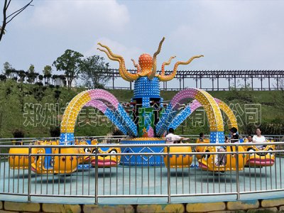 武漢木蘭花鄉景區大章魚