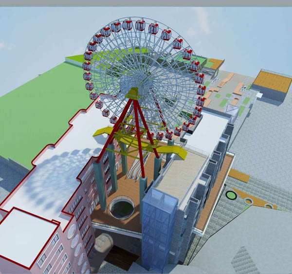 主題樂園大型摩天輪