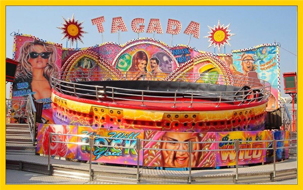 景區迪斯科轉盤