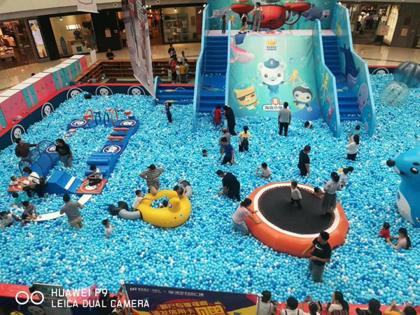 室內游樂設備實拍